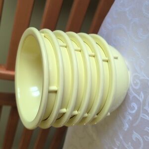 Vintage MCM Yellow Dallas Ware Bowls (Set of 6)